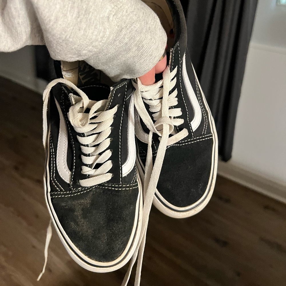 Black Platform Vans - Picture 3 of 7